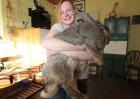 世界最大兔子大流士体长1.22米重45斤