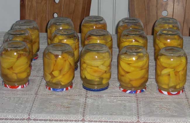 黄桃罐头的自制方法