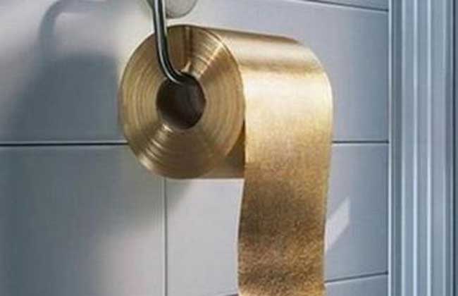 黄金厕纸
