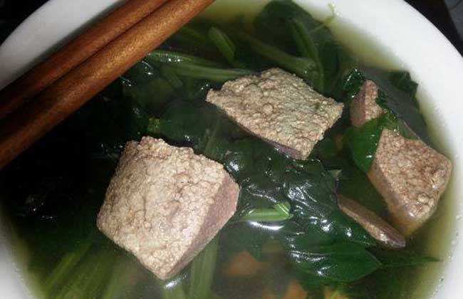 猪肝菠菜汤怎么做？